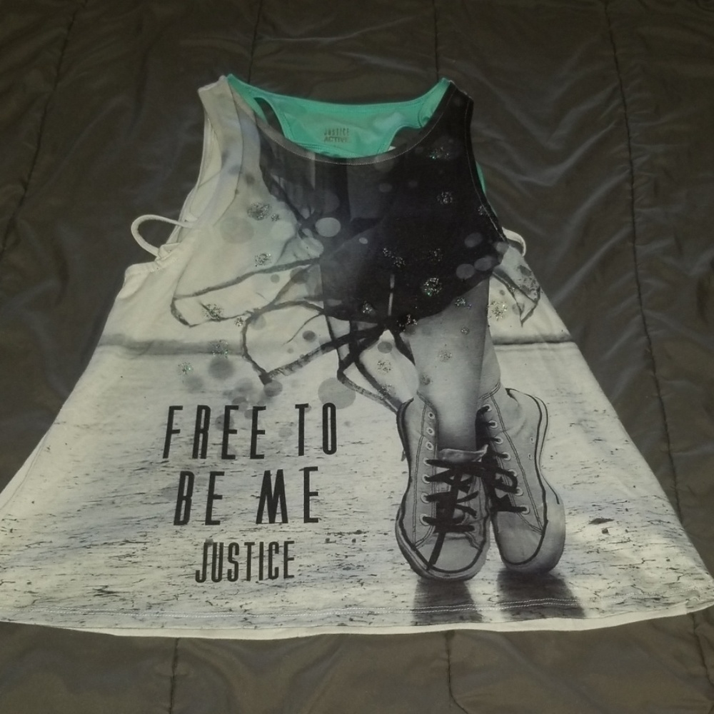 Justice tank top